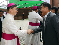 서울 WYD 발대식 총괄 서울대교구장 정순택 대주교, “희망 품고 앞으로 나아갑시다”