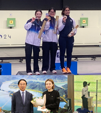 임실군청 소속 김예지 선수, 파리올림픽 여자 10m 공기권총 종목서 은메달  획득