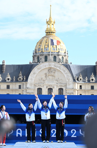 [포토]10회 연속 금메달의 역사를 쓴 한국 여자