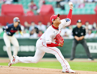 [포토]‘거인사냥’ 김광현