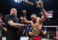무하마드, 에드워즈 꺾고 팔레스타인 최초 UFC 웰터급 챔피언 등극