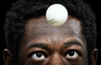 신유빈 보러 탁구장 갔는데 시선은 한 흑인 선수에 꽂혔다[정다워의 미드서머인파리]