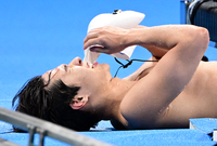 [포토]결선 진출 실패에 아쉬워하는 김민섭