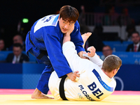 [포토]유도 -81㎏급 동메달 획득한 이준환