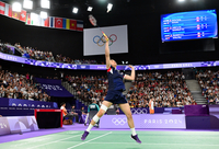 [포토]안세영, 여유 있는 경기 운영으로 8강 진출