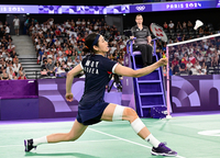 [포토]2연승으로 8강 진출하는 안세ㅕㅇ