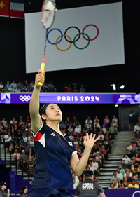 [포토]안세영, 올림픽까지 잡는다!