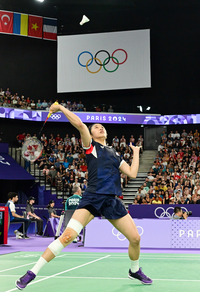 [포토]안세영, 올림픽 8강까지 가뿐히!