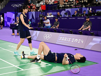 배드민턴 서승재-채유정, 혼합 복식 銅 결정전서 日에 0-2 패배 [파리 2024]