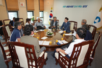 육동한 춘천시장, 춘천시 파크골프협회·장애인파크골프협회 간담회