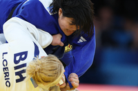 ‘판정 번복 탈락’ 유도 김하윤, 패자부활전 승리…동메달 결정전 진출 [파리 2024]