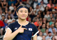 그랜드슬램 완성각! 압도적인 안세영 역전승으로 결승행, 은메달 확보! 28년 만의 여자단식 골드 보인다[SS파리in]