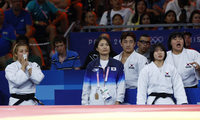 ‘안바울이 끝냈다’ 한국 유도, 혼성 단체전 값진 동메달…감격의 단체전 첫 메달[파리 2024]