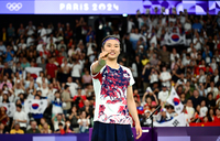 [포토]안세영, 올림픽 금메달리스트!