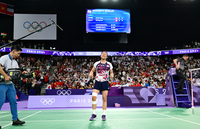 [포토]올림픽 코트도 점령한 안세영