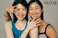 미미X안유진 저절로 웃음터지는 청량감 폭발 화보