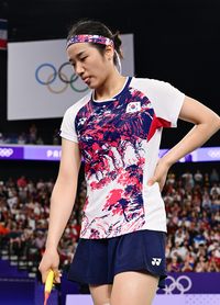 [포토]안세영, 득점에도...