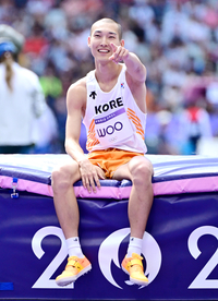 [포토]2차 시기에서 2m27 뛰어넘은 우상혁