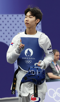 태권도 종주국의 첫 메달 기대감 UP! 박태준, 홈팀 프랑스 상대 잡고 4강 진출[SS파리in]