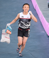 볼더 13위 부진 뒤집은 서채현, 리드 4위로 종합 8위! 극적으로 결승 진출[SS파리in]