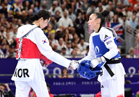 [포토]준결승 진출하는 김유진