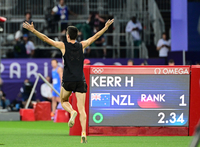 [포토]뉴질랜드의 해미시 커, 점프 오프 끝에 높이뛰기 금메달