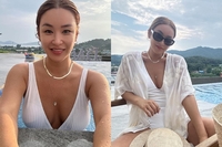 ‘44세’ 배윤정, 13kg 감량 근황 공개...비키니 입고 몸매 뽐내