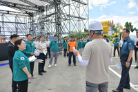 정연길 속초부시장 <워터밤 속초 2024 행사> 현장 점검