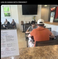 리사, 재벌 연인과 이번엔 하와이서 목격담…식당 데이트