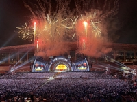 “지금이 내 전성기, 휴대폰 놓고 더 놀아라”, 물오른 싸이 교주 지령…6만 狂客 ‘광란의 밤’ 만들었다 [SS스타]