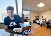 ‘美 유학’ 윤후, 충격적인 방 크기 사진 공개...“학교가 좋으니 방도 커”