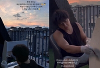 ‘♥아야네’ 이지훈, 딸 바보 등극…옥상 올라가서 책장 만들었다