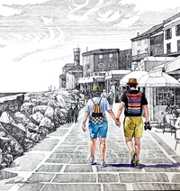 김화영 작가 ‘황호의 펜드로잉과 여행스케치’전, 아트gg 갤러리에서 개최