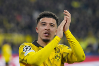 텐 하흐 감독과 ‘화해’한 거 아니었나…맨유, 산초 판매 여전히 열려 있다→유벤투스가 임대 영입 ‘눈독’