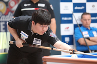 ‘하이런 20타’ 조명우…월드 3쿠션 서바이벌서 ‘146점 최고 기록’으로 16강행