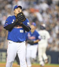 [포토] 6회 위기를 병살로 넘기는 류현진