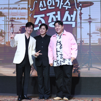 [포토] 정상훈, 조정석, 문상훈 ‘신인가수 조정석 위해 뭉쳤다’