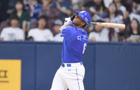 [포토] 디아즈, 부상 우려 딛고 대타 기용