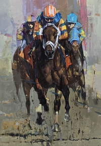 말박물관 제혜경 작가 초대전 ‘무한경주’ 개막