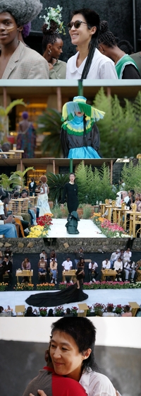 홍진경, 20년 만에 르완다 패션쇼 선다