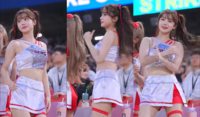 “수백만 명 흥미 끌었다” KIA 이주은 치어리더 ‘삐끼삐끼’ 춤에 NYT 주목…글로벌로 향하는 K-치어리더