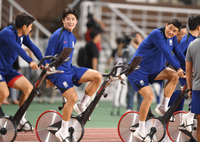 [포토] 김민재-이강인 ‘수다수다’