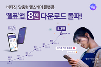 건강기능식품 관련 앱에 챗지피티 탑재, 비티진 ‘헬퓨’ 앱 다운로드 8만 돌파