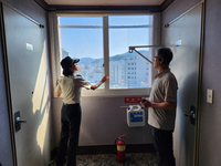 김숙자 홍천소방서장, 추석 명절 대비 노유자 및 숙박시설 현장방문