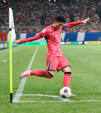 [포토]손흥민의 코너킥