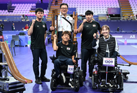 “하늘이 도왔다” 보치아 정호원-강선희, 혼성 페어 결승 진출!…정호원, 16년 만에 ‘2관왕’ 도전 [파리2024]