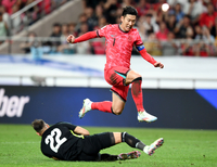 [포토] 손흥민 ‘아~’