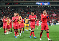 [포토] 손흥민 ‘응원 감사합니다’