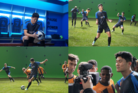 파워에이드, 축구선수 김민재 광고 비하인드 컷 공개