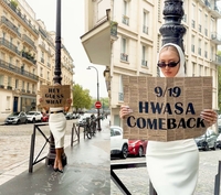 ‘숨 막히는 골반美’, 퀸 화사…1년만에 컴백, 19일 신곡 발표